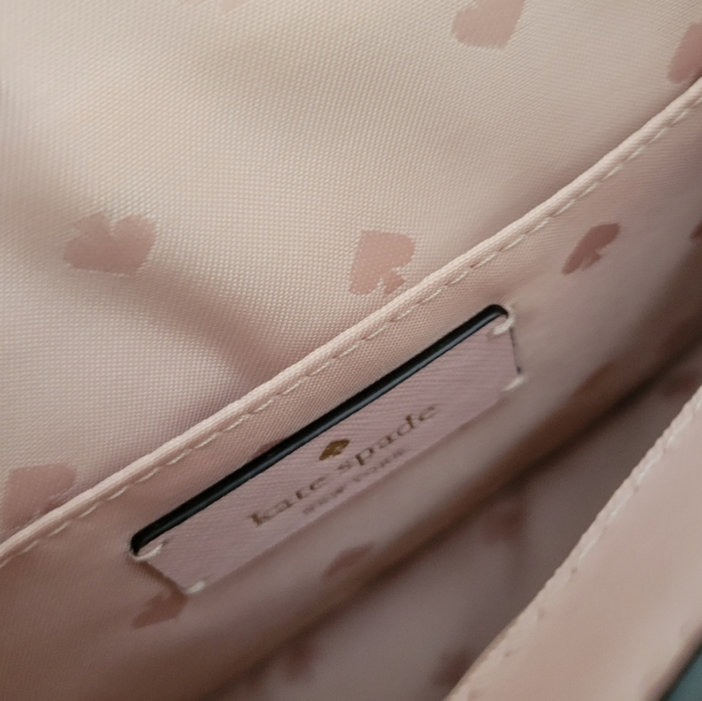 Kate Spade Pink Crossbody Bag with Cardholder - Picture 6 of 8
